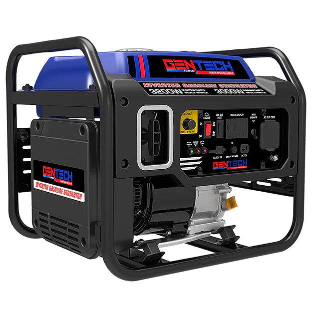 Gentech Power 3.2kVA Pure Sine Wave Inverter Generator (Recoil Start) Gentech Power 3.2kVA Pure Sine Wave Inverter Generator (Recoil Start)