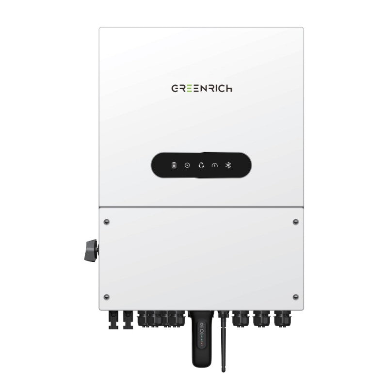 Greenrich Hybrid 8K Inverter – 8kW / 8.8kVA Greenrich Hybrid 8K Inverter – 8kW / 8.8kVA