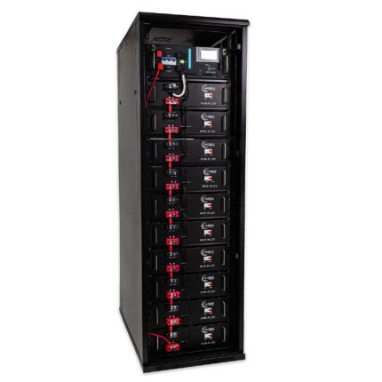 HUBBLE HV-512 Battery Rack – 512V / 51.2KW (10 Packs of 16 Cell LiFePO