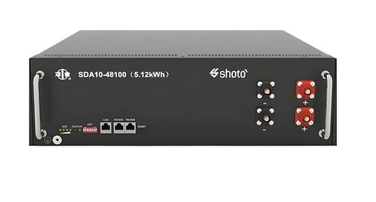 Shoto 5.12kW Lithium Ion Battery (5.12-100ah) Shoto 5.12kW Lithium Ion Battery (5.12-100ah)