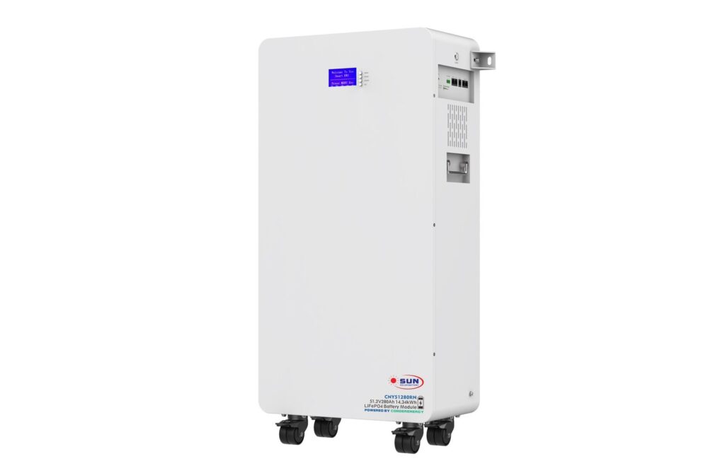 SUN 51.2V 280AH 14.34KWH A-GRADE LITHIUM BATTERY CNY51281RN SUN 51.2V 280AH 14.34KWH A-GRADE LITHIUM BATTERY CNY51281RN