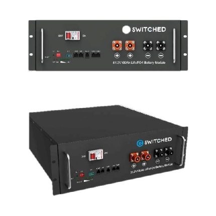 Switched | 5.1KWh Lithium Ion Phosphate (LiFePO4 ) Battery for Power