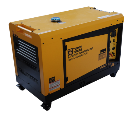 Turner Morris Single Phase Generator 12KVA 220V Diesel Electric Start